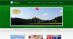 Desktop Screenshot of golfclub-repetal.de